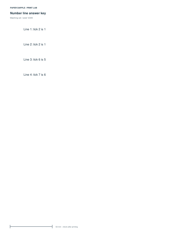 Actual Make number and fraction working pages example PDF page 2