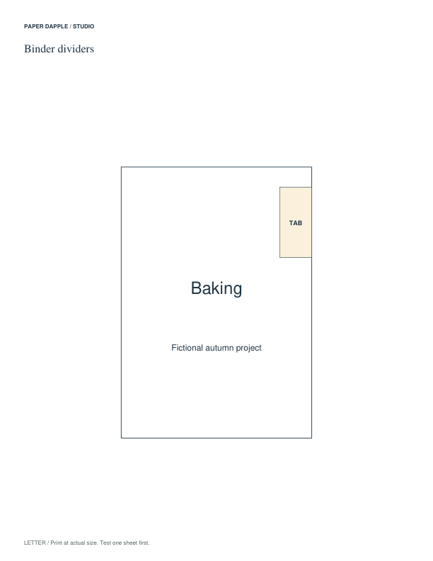 Actual Organize one shelf example PDF page 4