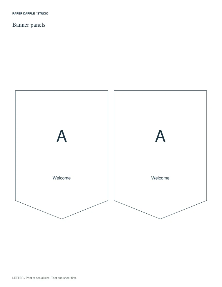 Actual generated Studio example for Banner panel maker