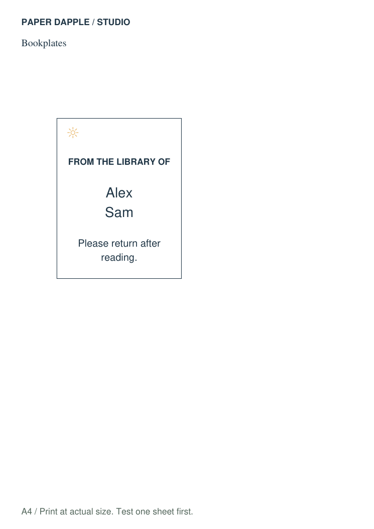 Actual Release10 example PDF page 1