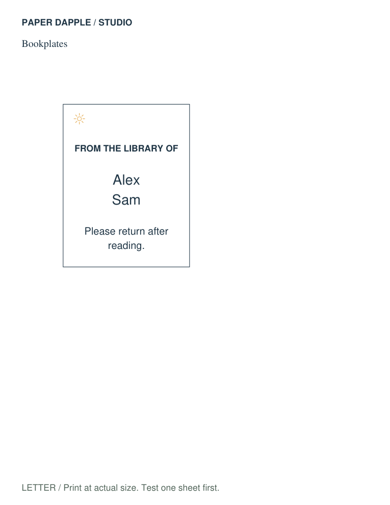 Actual Release10 example PDF page 1