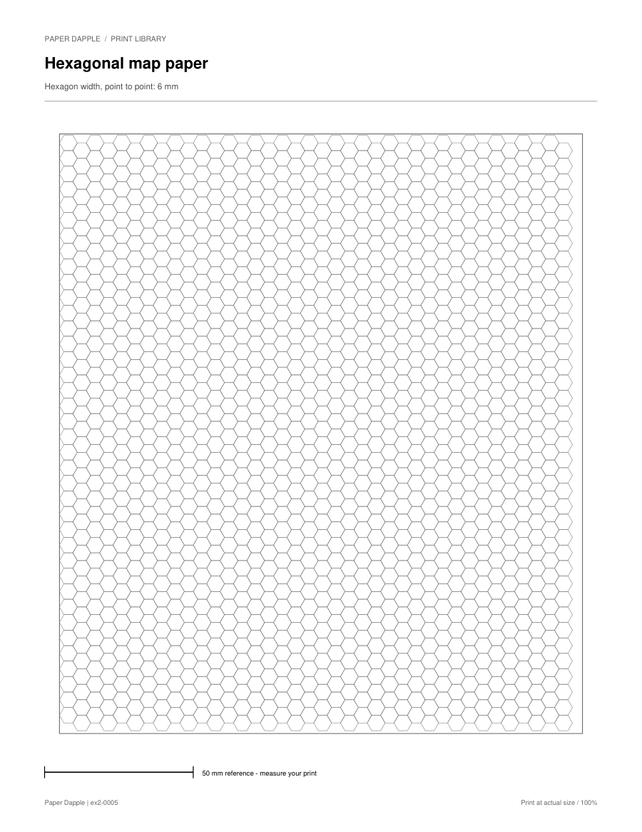 Preview of Hexagonal map paper