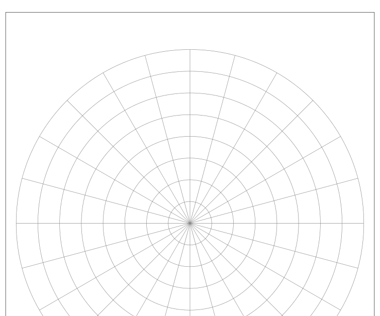 Preview of Polar coordinate paper