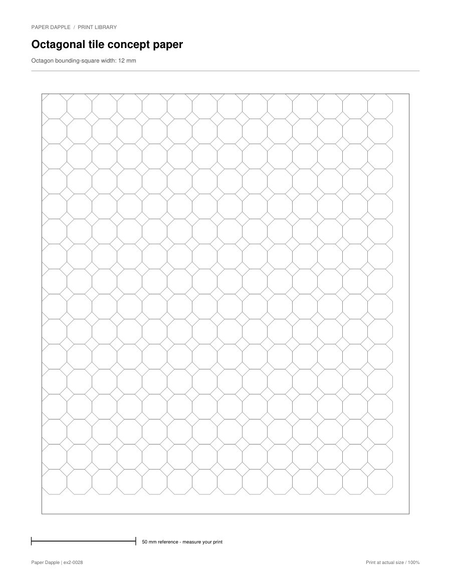 Preview of Octagonal tile concept paper