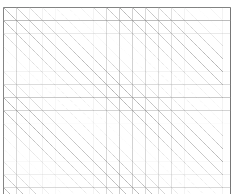 Preview of Quilt half-square triangle grid