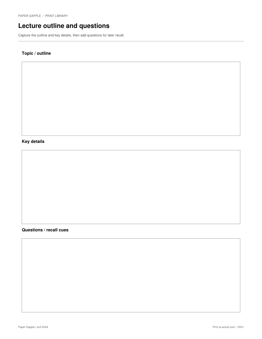 Preview of Lecture outline and questions