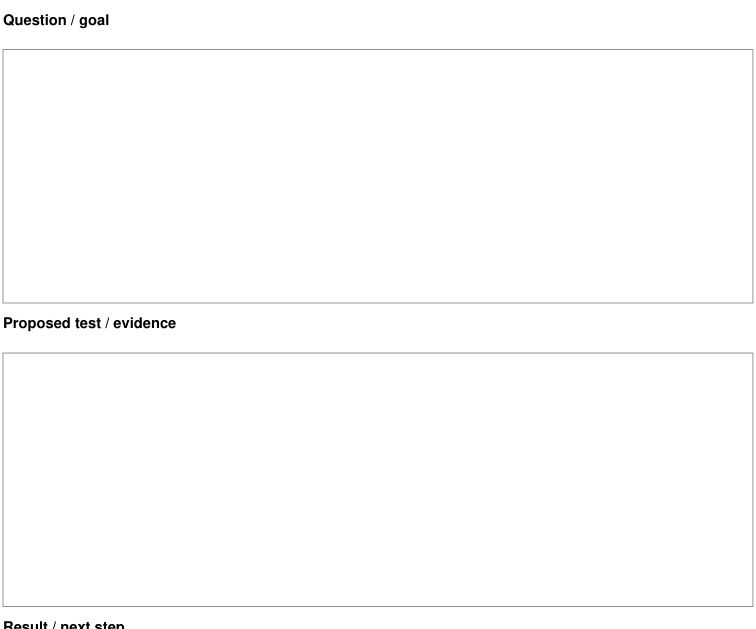 Preview of Project question and test notes