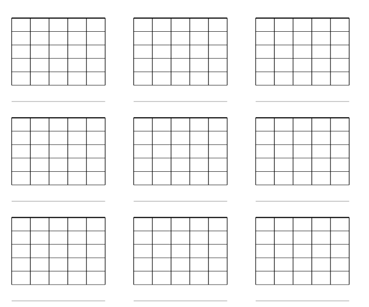 Preview of Six-string chord-diagram worksheet
