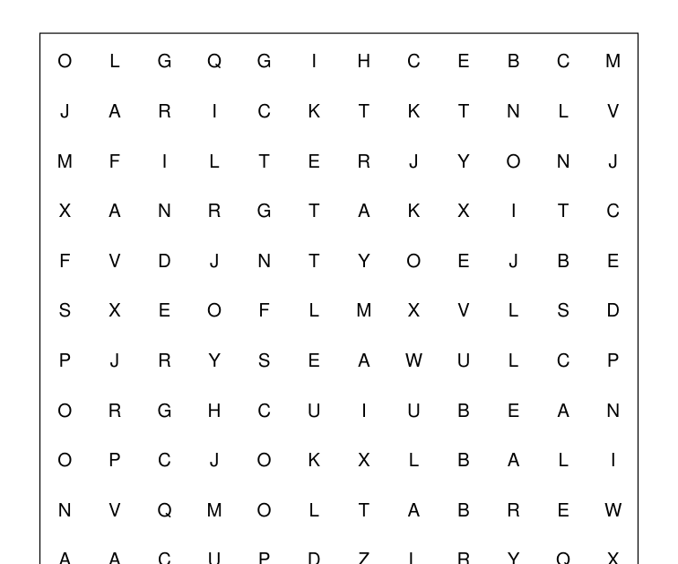 Preview of Coffee station word-search packet