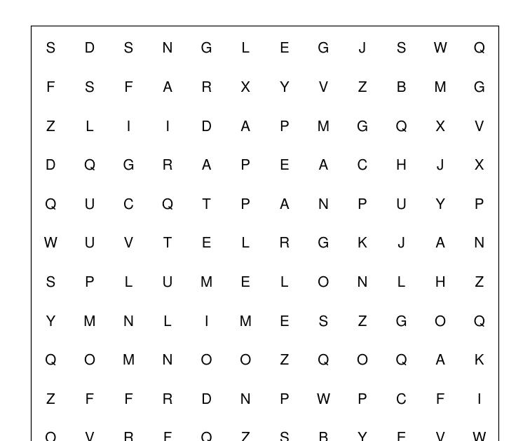 Preview of Fruit basket word-search packet