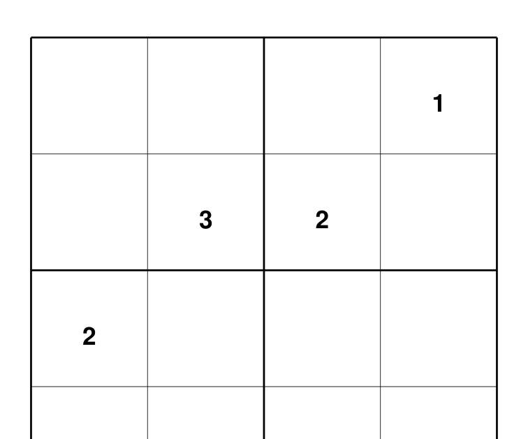 Preview of 4 × 4 Sudoku puzzles