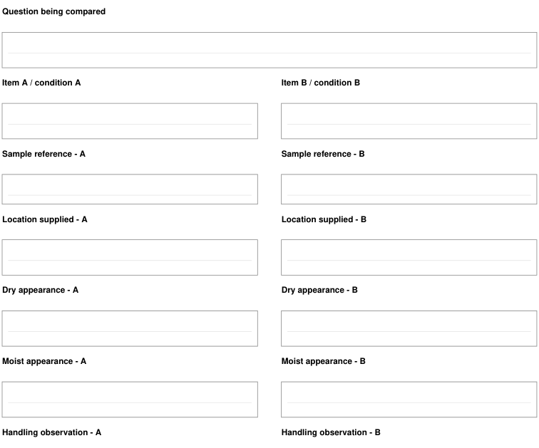 Preview of Soil texture observation - comparison sheet