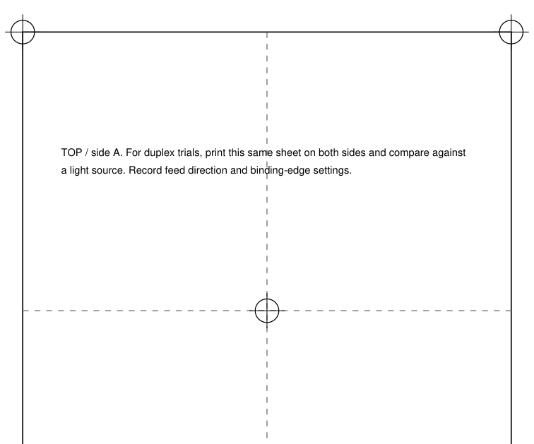 Preview of Duplex alignment trial sheet