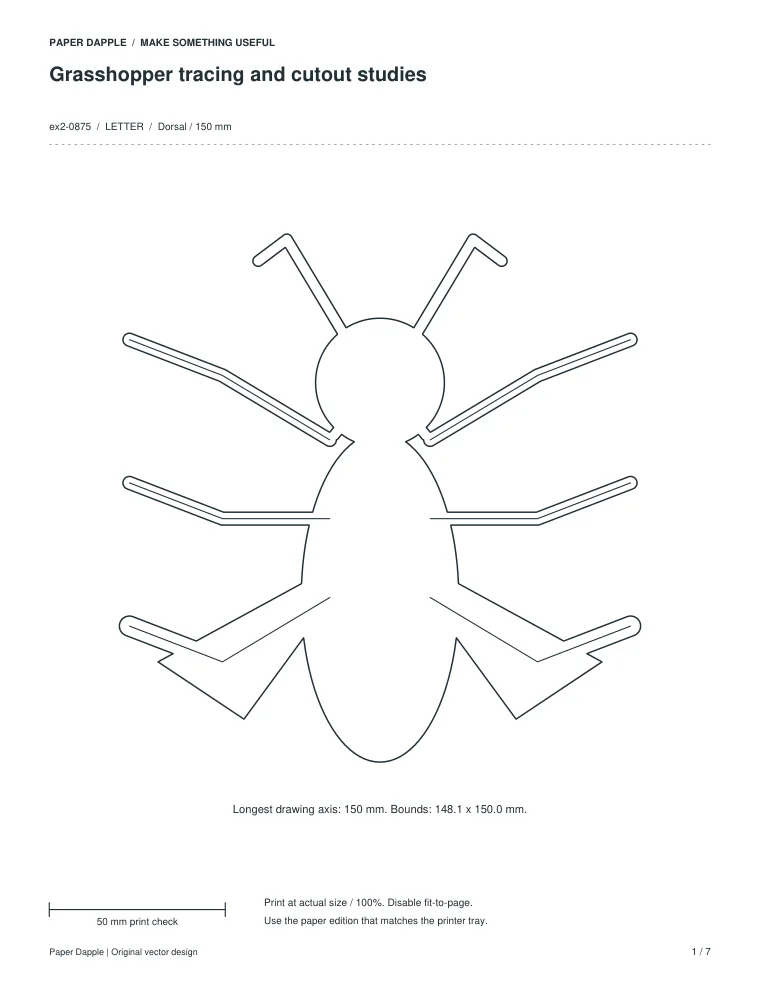 Preview of Grasshopper tracing and cutout studies