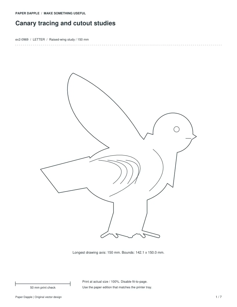Preview of Canary tracing and cutout studies