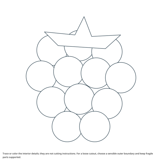 Preview of Raspberry craft drawing