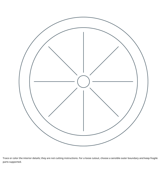 Preview of Lemon Slice craft drawing