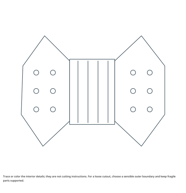 Preview of Concertina craft drawing