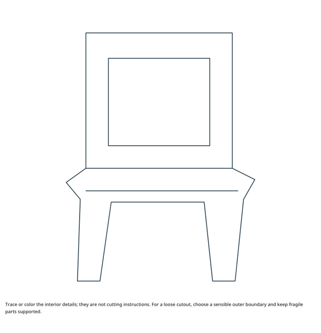 Preview of Chair craft drawing