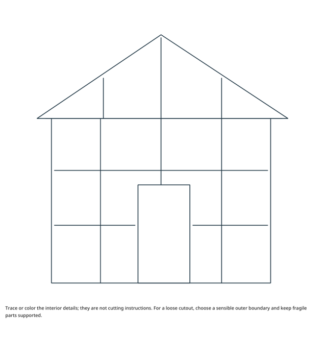 Preview of Greenhouse craft drawing