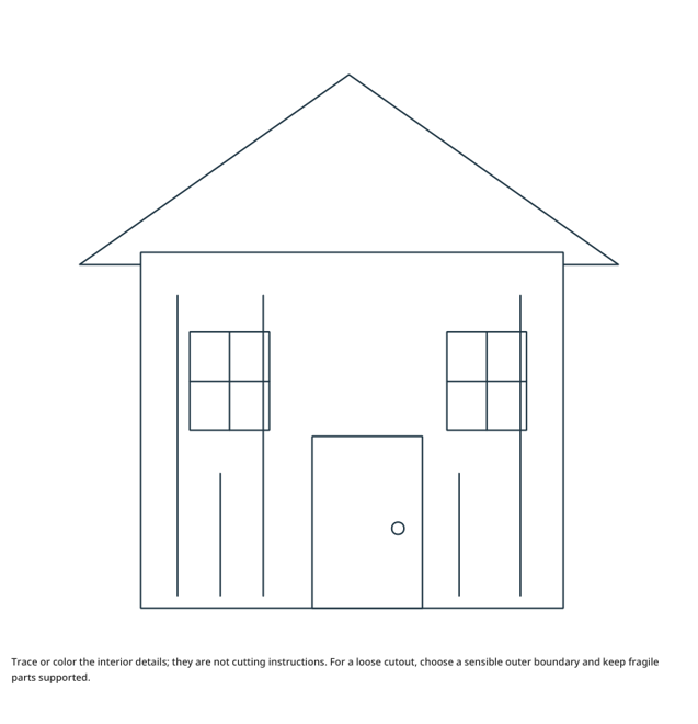 Preview of Garden Shed craft drawing