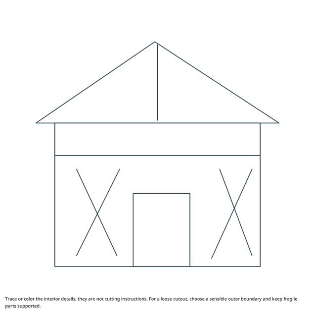 Preview of Yurt craft drawing