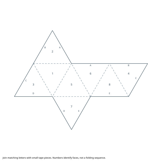 Preview of Octahedron paper model