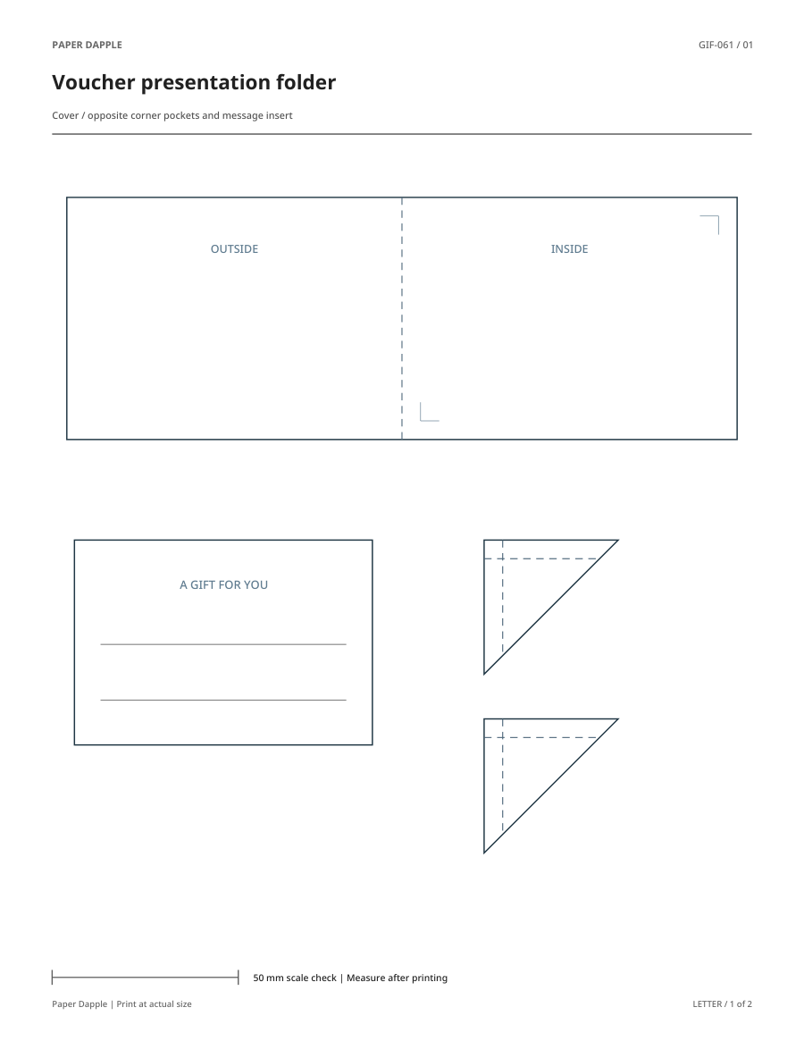 Preview of Voucher presentation folder