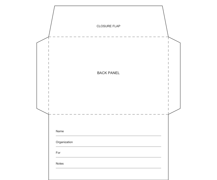 Preview of Business-card handoff sleeve