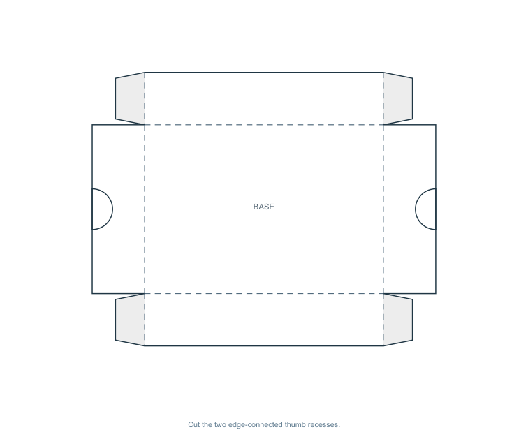 Preview of Miniature carton display cradle