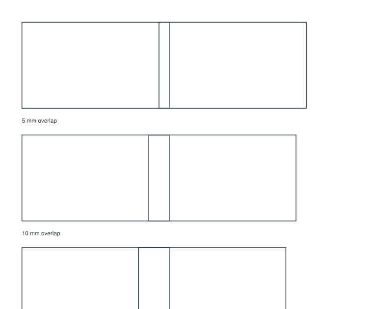 Preview of Wrap seam alignment guide