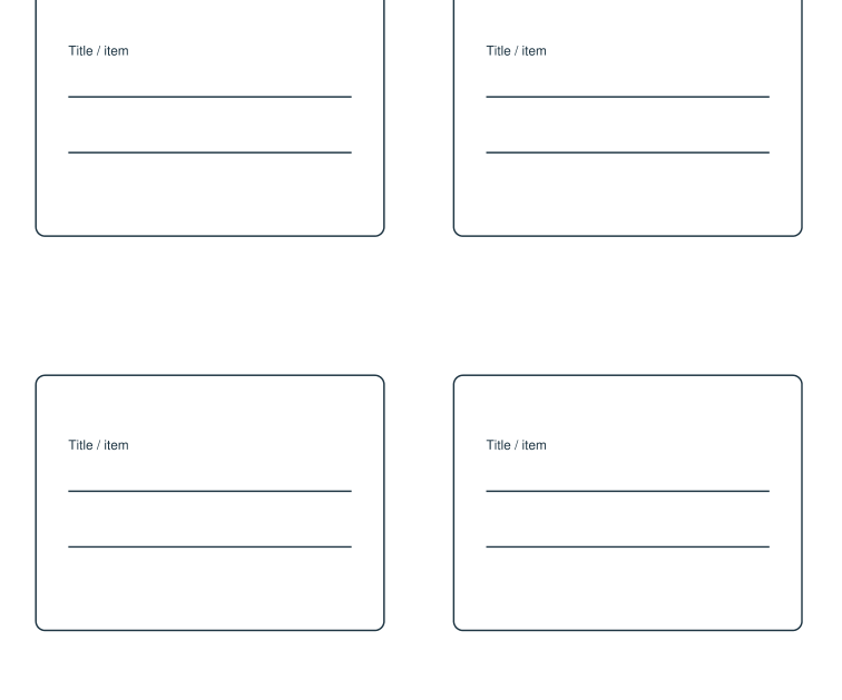 Preview of Bundle unwrapping instruction card