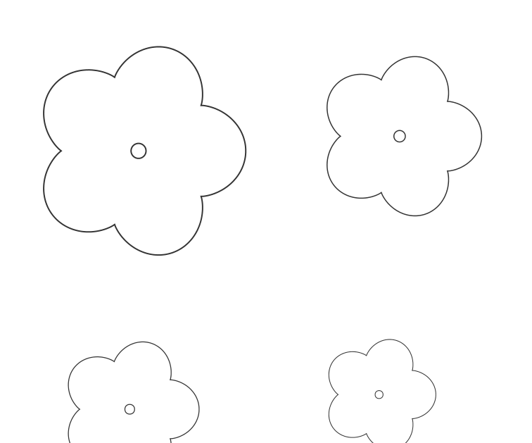 Preview of Layered wild rose pattern