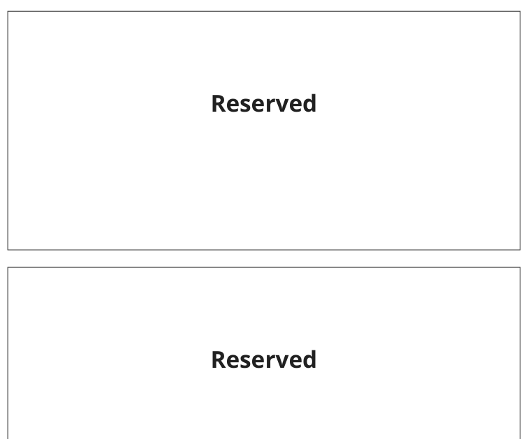 Preview of Reserved seat signs