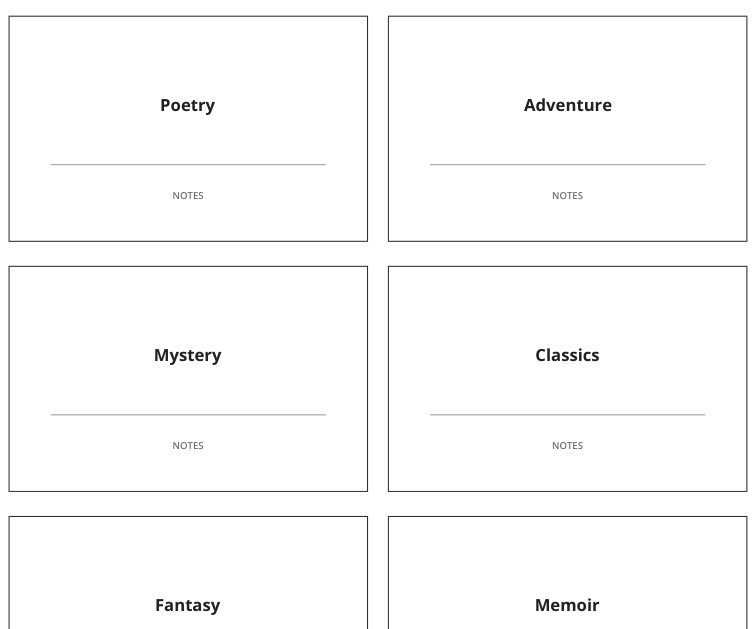 Preview of Book-themed table name cards