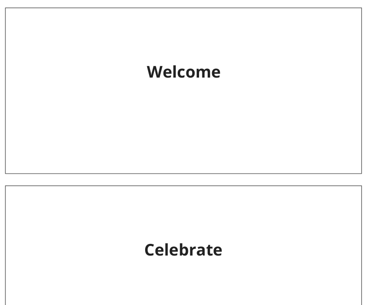 Preview of Birthday welcome sign set