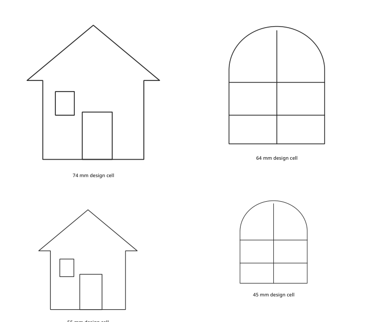 Preview of House and window shapes