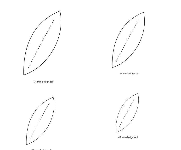 Preview of Willow leaf outlines