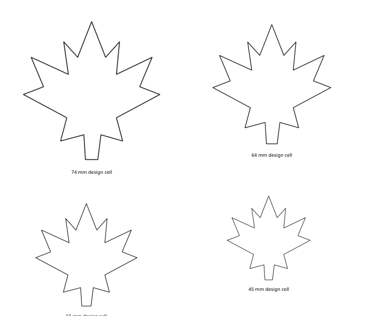 Preview of Maple leaf outlines