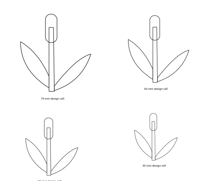 Preview of Reed and cattail cutouts