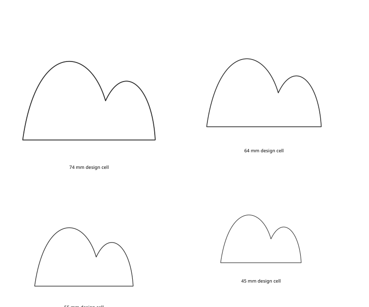 Preview of Rolling hill landscape shapes