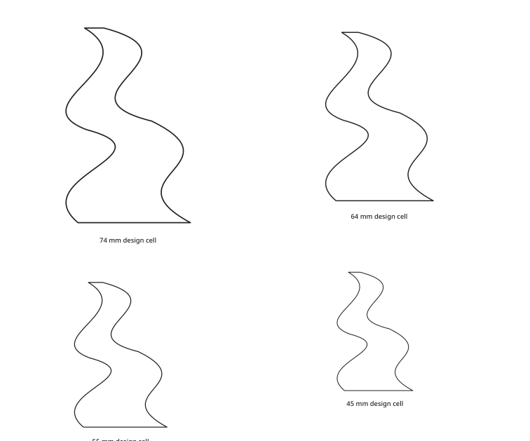 Preview of River bend landscape shapes