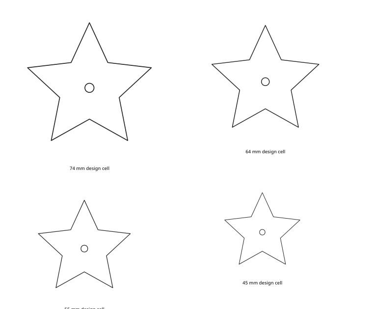 Preview of Starfish shape collection