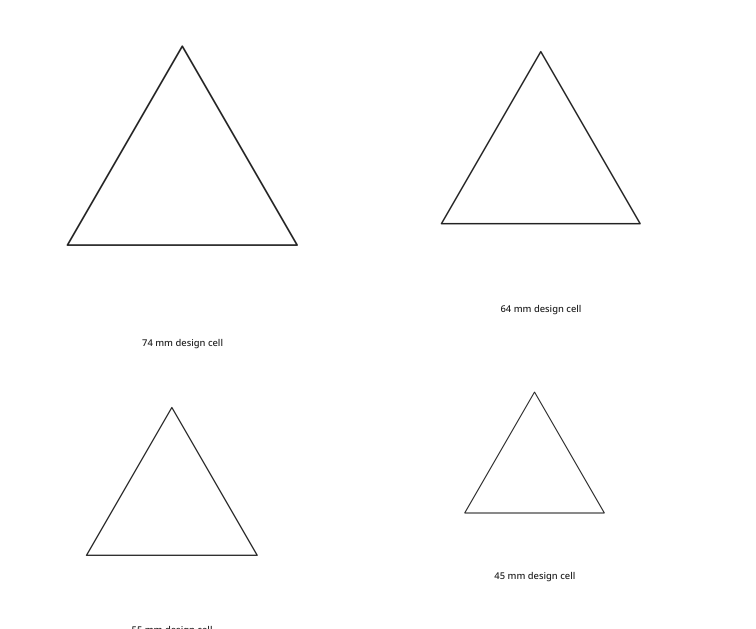 Preview of Triangle construction cutouts
