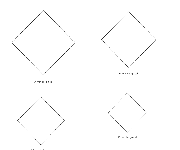 Preview of Diamond cutout collection