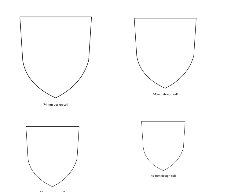 Preview of Shield shape collection